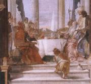 Giambattista Tiepolo The banquet of the Klleopatra Spain oil painting artist